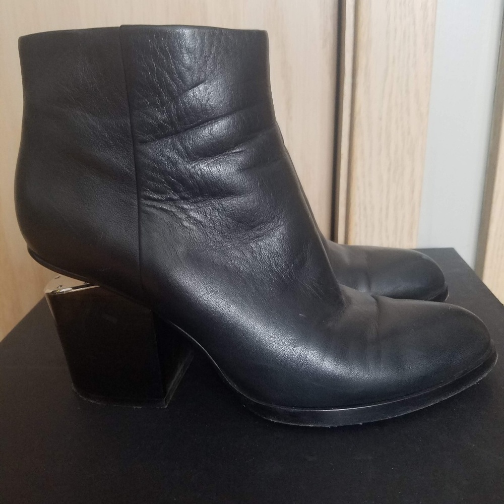 Alexander Wang Gabi Boots Silver size 38